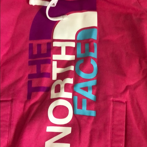 North face pink sweatshirt - Picture 2 of 3